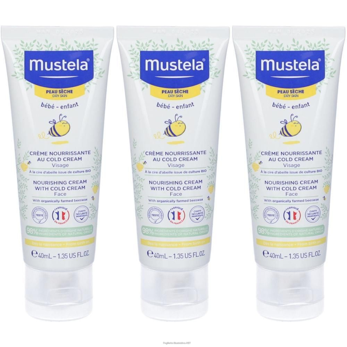 Cerca Offerte di mustela crema viso nutriente alla cold cream 3x40 ml e acquista online