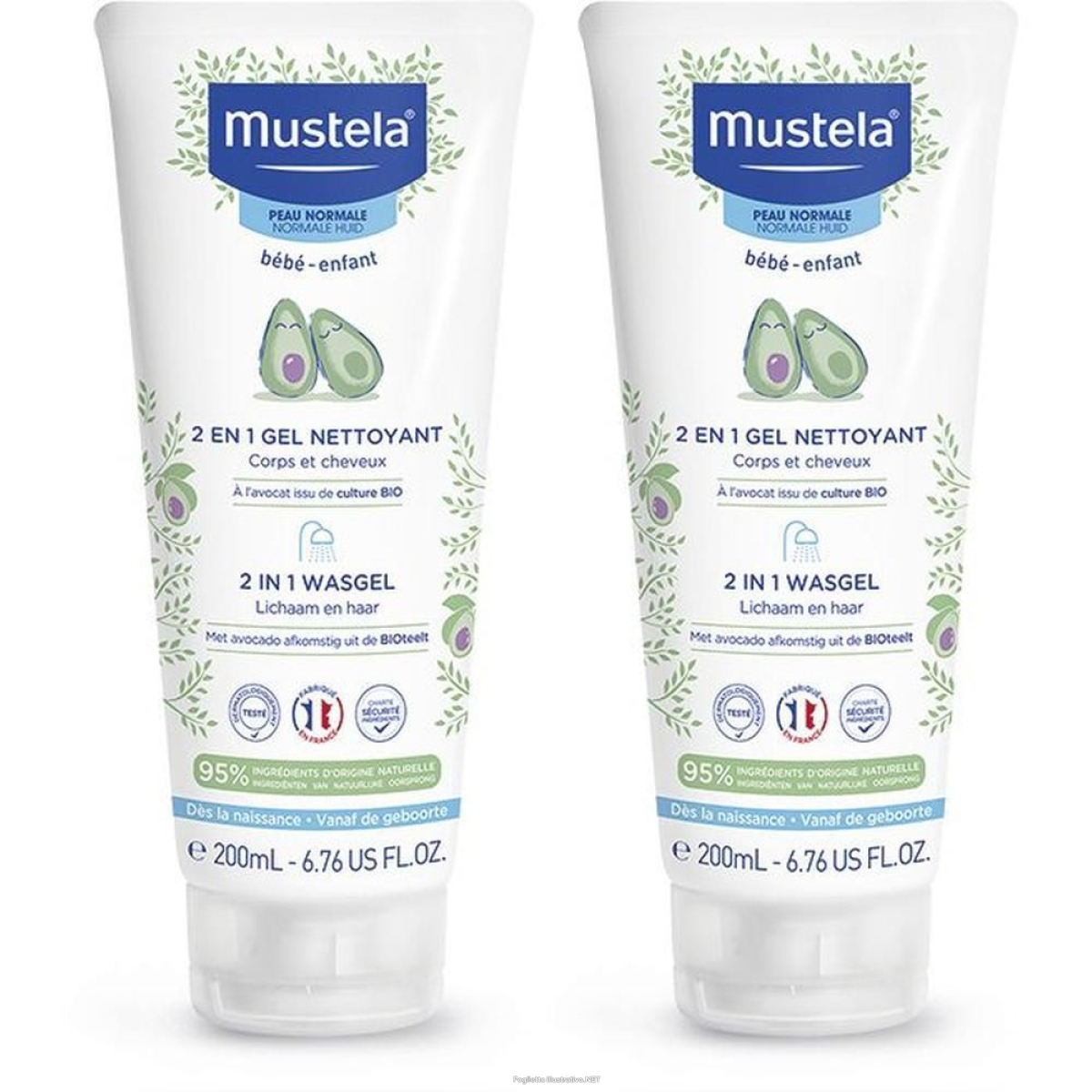 Cerca Offerte di mustela® gel detergente 2in1 2x200 ml e acquista online