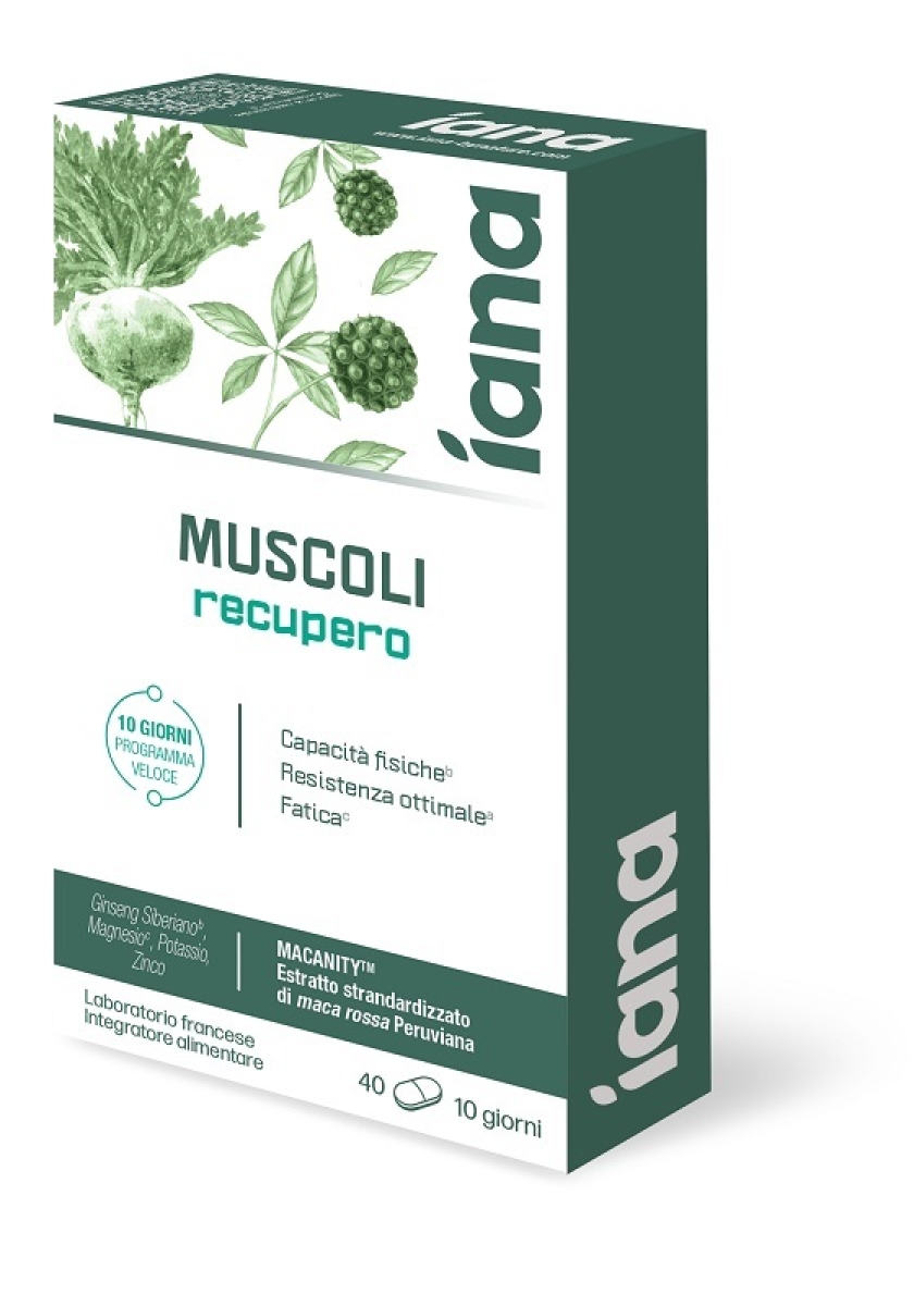 Cerca Offerte di Mustela iana muscoli recupero - integratore alimentare per il recupero muscolare, 40 capsule e acquista online