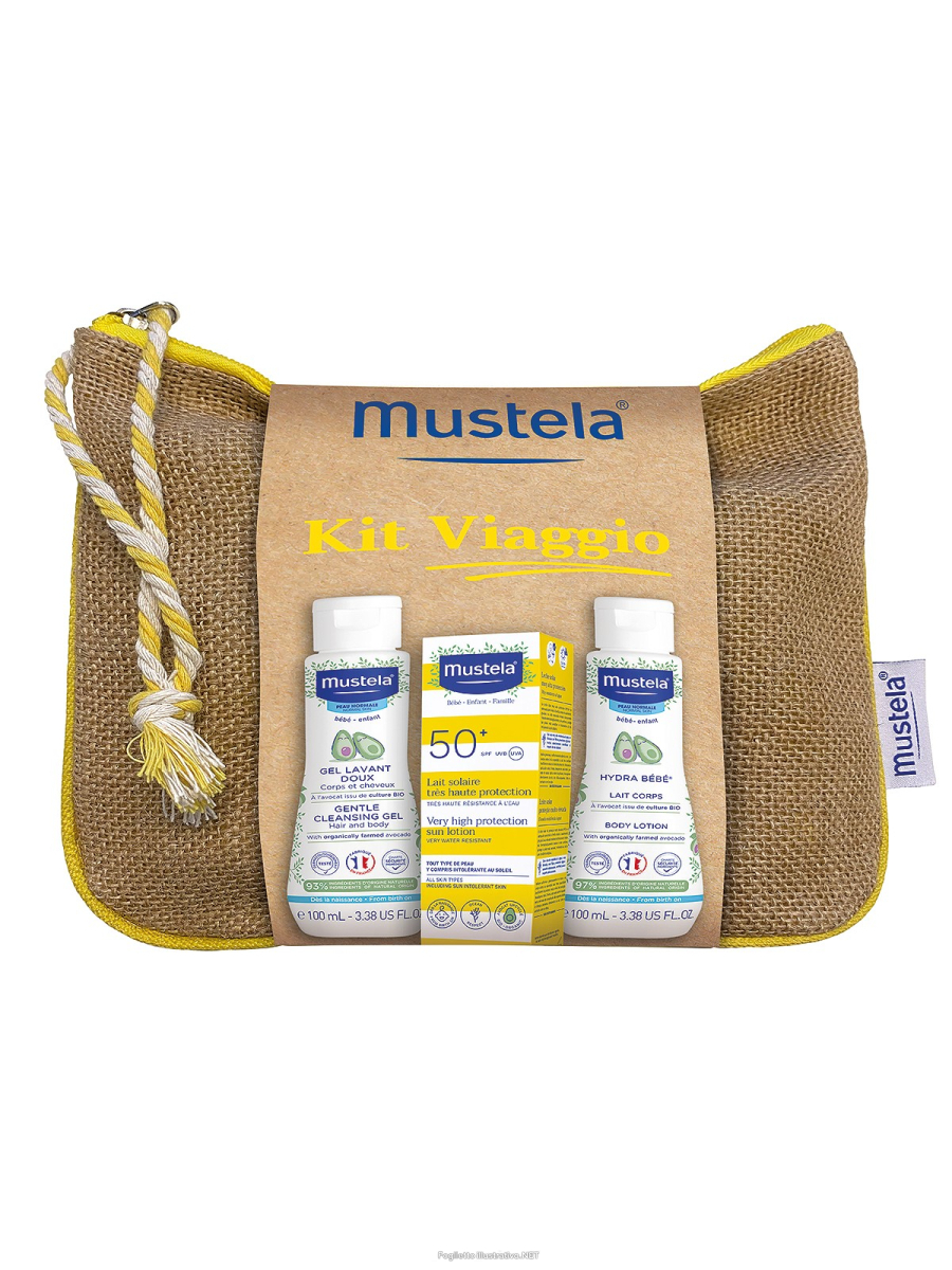 Cerca Offerte di mustela kit viaggio 2024 1 hydra bebe' crema viso 100 ml + 1 detergente delicato 100 ml + 1 latte solare 40 ml e acquista online