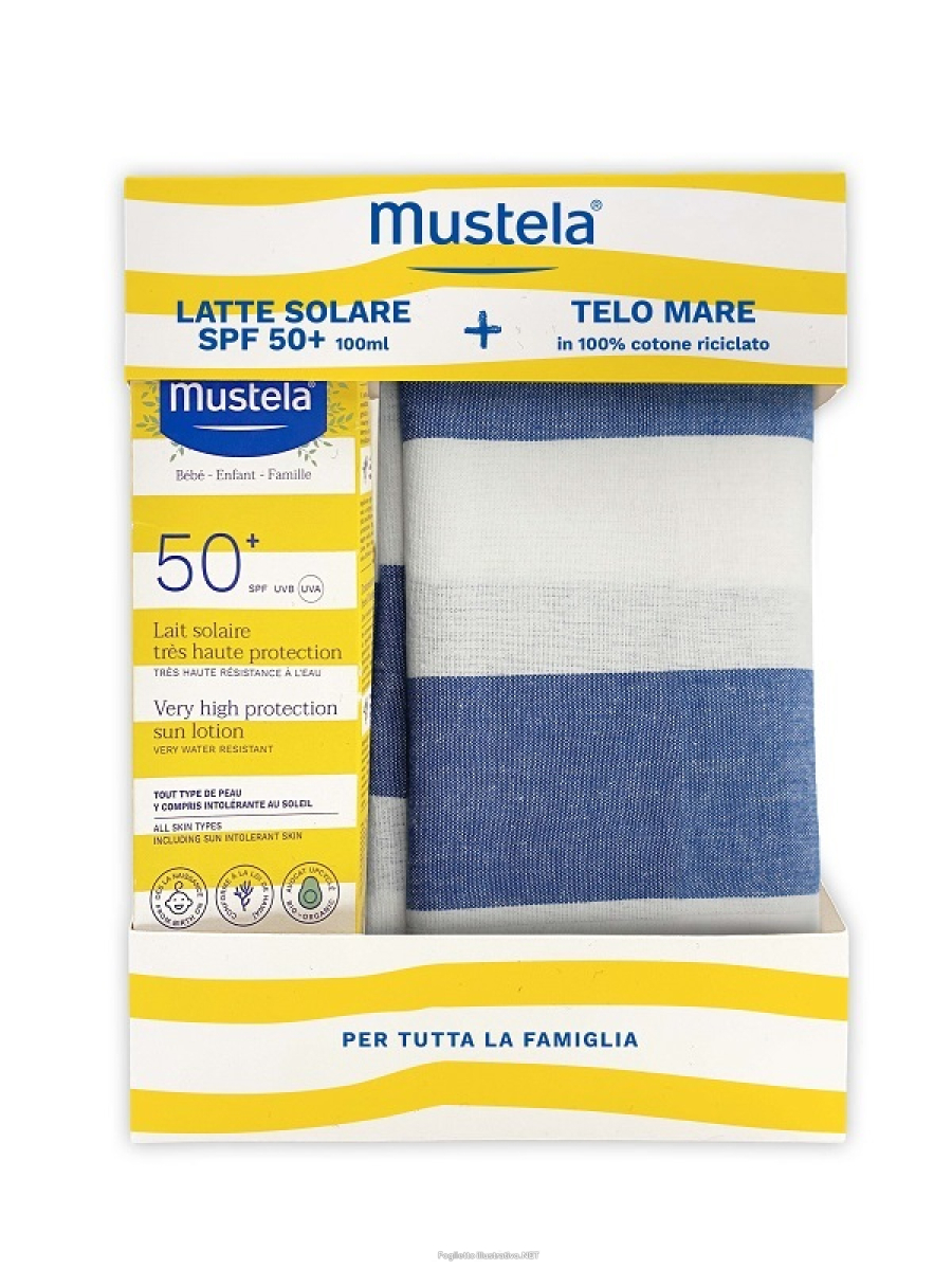 Cerca Offerte di mustela latte solare 100 ml + telo mare e acquista online