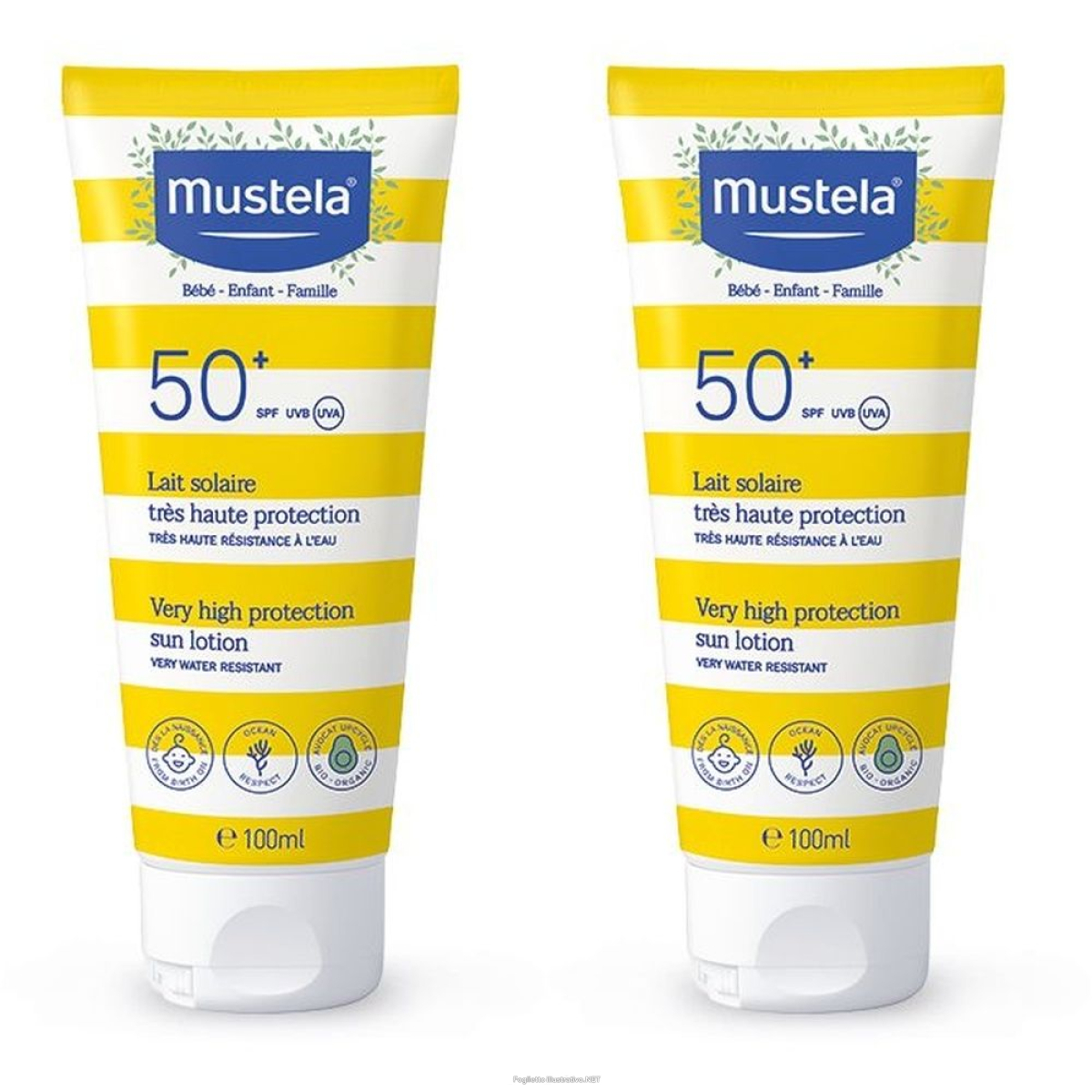 Cerca Offerte di mustela® latte solare spf 50+ protezione molto alta set da 2 2x100 ml e acquista online