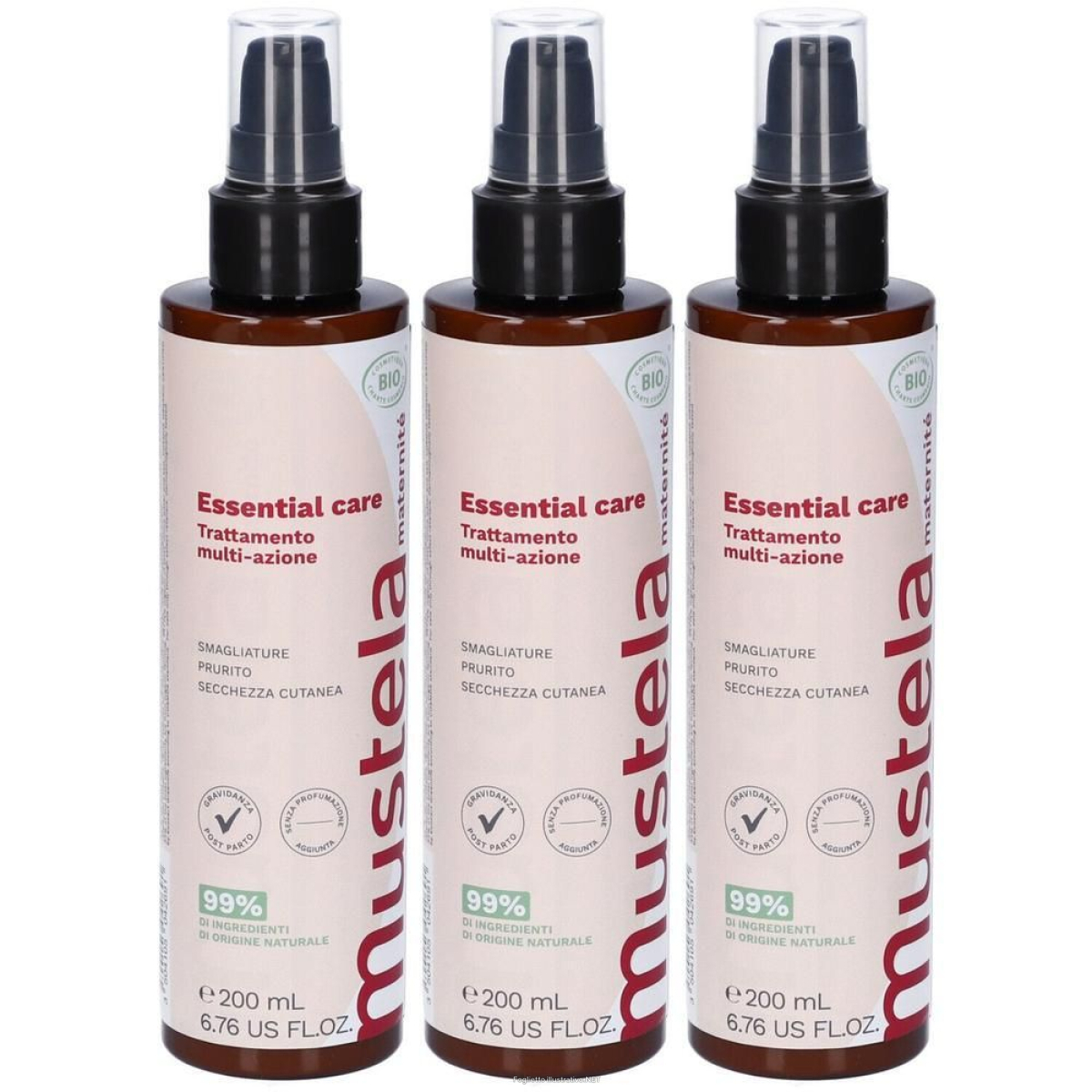 Cerca Offerte di mustela maternita' essential care 3x200 ml e acquista online