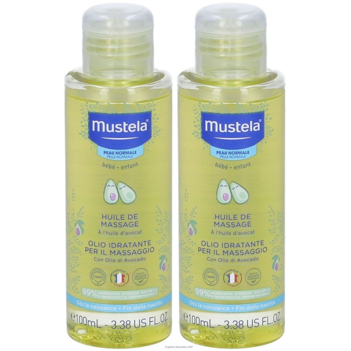Cerca Offerte di mustela® olio idratante per il massaggio set da 2 2x100 ml e acquista online