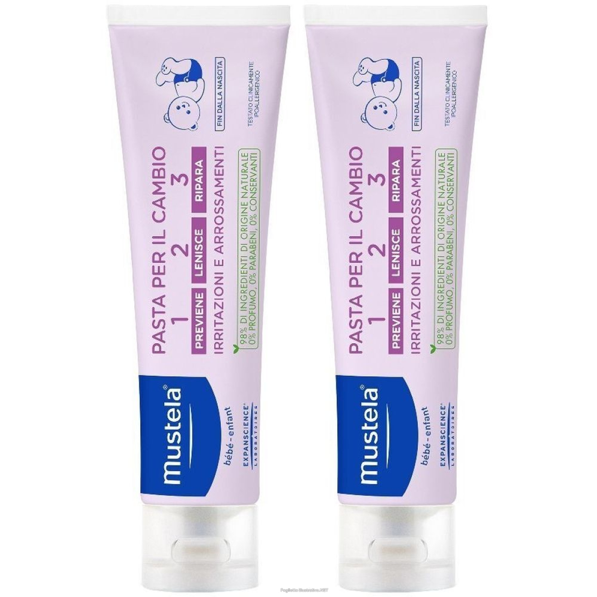 Cerca Offerte di mustela pasta cambio 1-2-3 set da 2 2x150 ml crema e acquista online