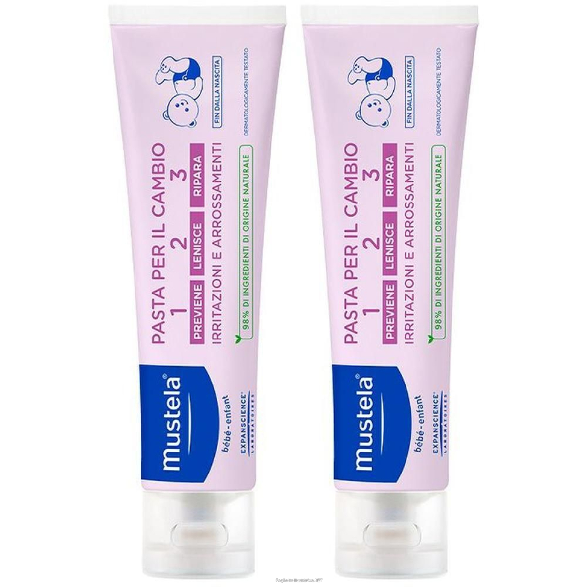 Cerca Offerte di mustela pasta per il cambio 1-2-3 2x50 ml e acquista online