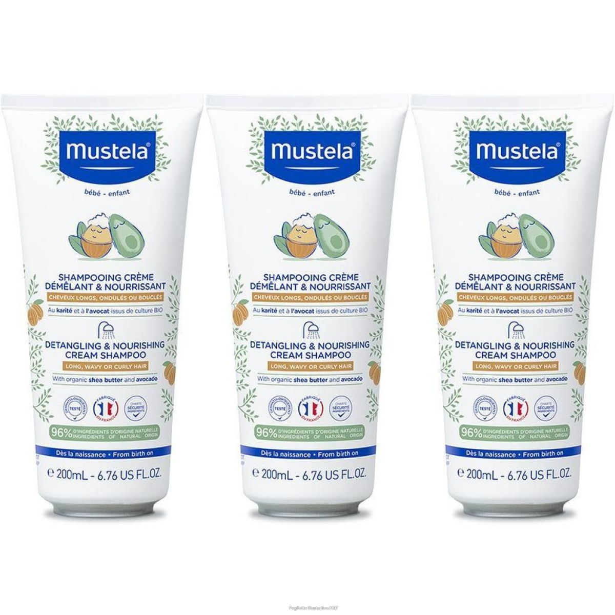Cerca Offerte di mustela shampoo balsamo nutriente e districante 3x200 ml e acquista online