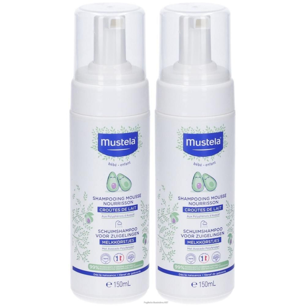 Cerca Offerte di mustela® shampoo mousse detergente crosta lattea 2x150 ml e acquista online