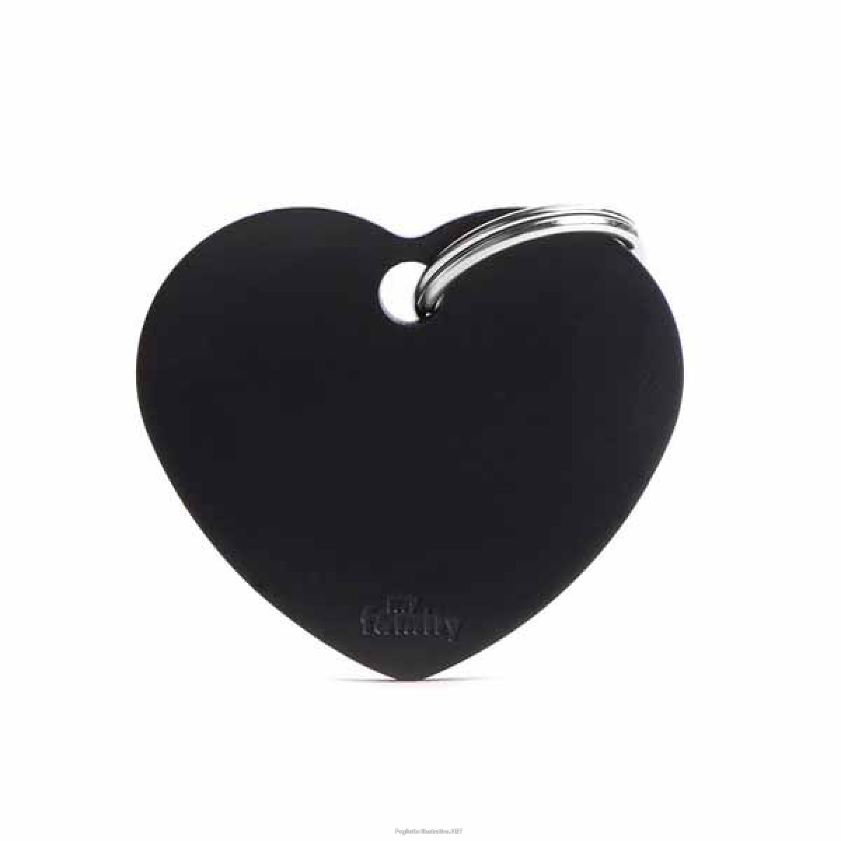 Cerca Offerte di my family medaglietta cuore (l) alluminio nero (ref. mfb36) e acquista online