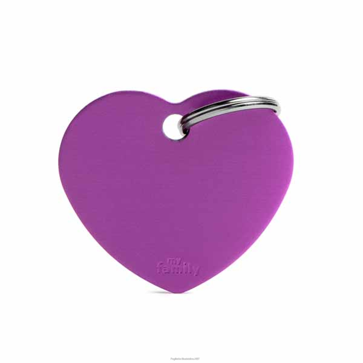 Cerca Offerte di my family medaglietta cuore (l) alluminio viola (ref. mfb66) e acquista online