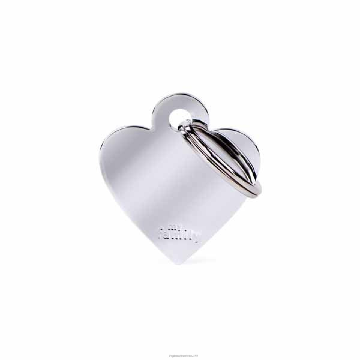 Cerca Offerte di my family medaglietta cuore (s) ottone cromato (ref. mfb21) e acquista online