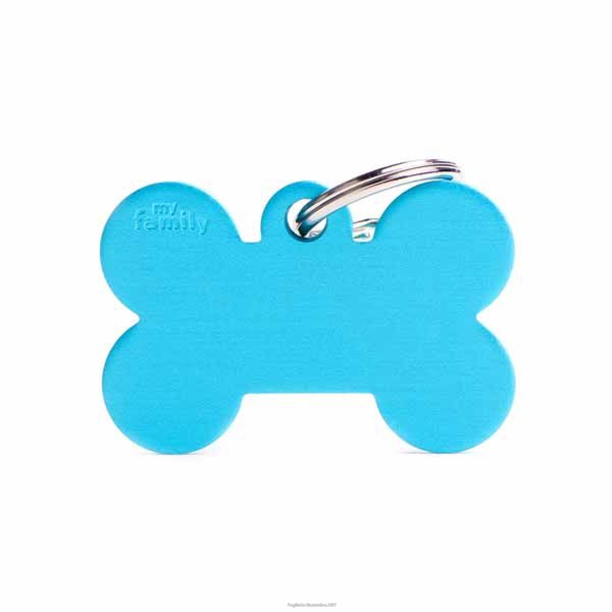 Cerca Offerte di my family medaglietta osso (l) alluminio azzurro (ref. mfb45) e acquista online