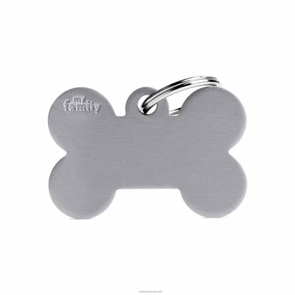 Cerca Offerte di my family medaglietta osso (l) alluminio grigio (ref. mfb47) e acquista online