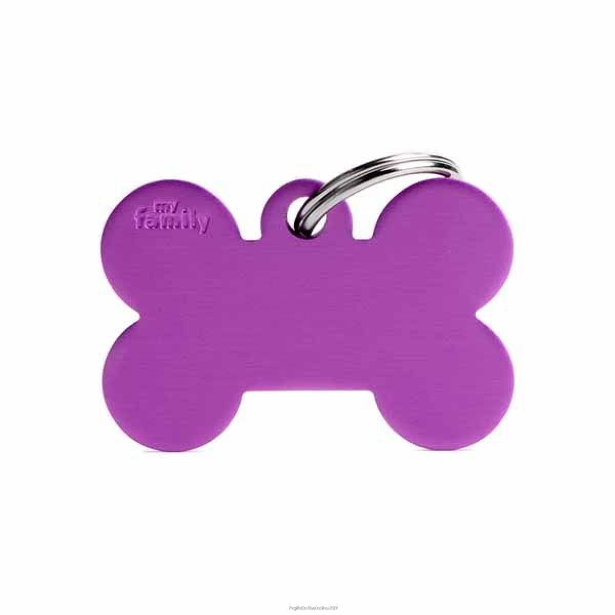 Cerca Offerte di my family medaglietta osso (l) alluminio viola (ref. mfb46) e acquista online
