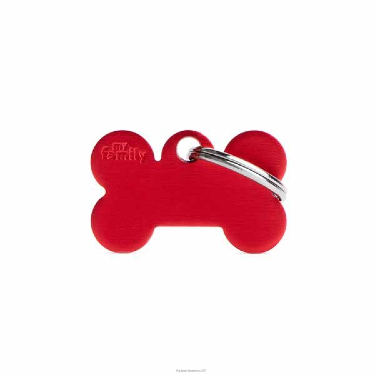Cerca Offerte di my family medaglietta osso (s) alluminio rosso (ref. mfb05) e acquista online