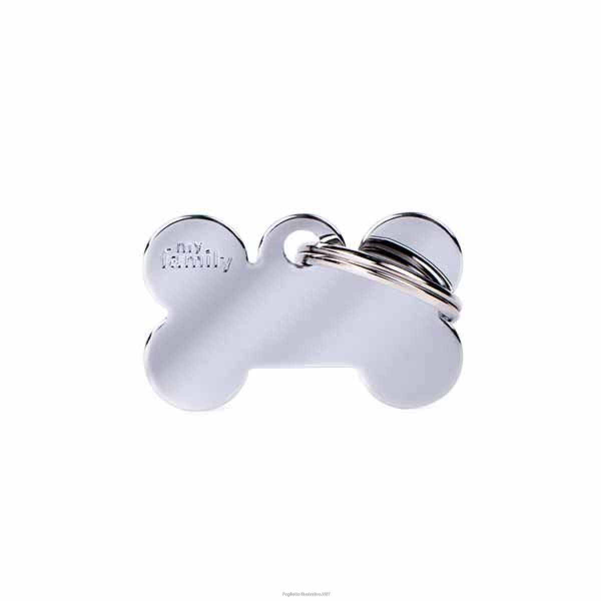 Cerca Offerte di my family medaglietta osso (s) ottone cromato (ref. mfb01) e acquista online