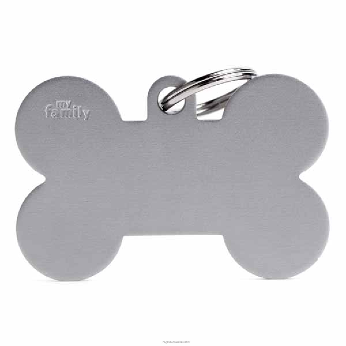 Cerca Offerte di my family medaglietta osso (xl) alluminio grigio (ref. mfxl08) e acquista online