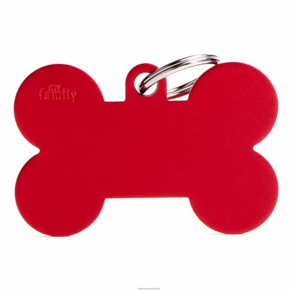Cerca Offerte di my family medaglietta osso (xl) rosso (ref. mfxl02) e acquista online