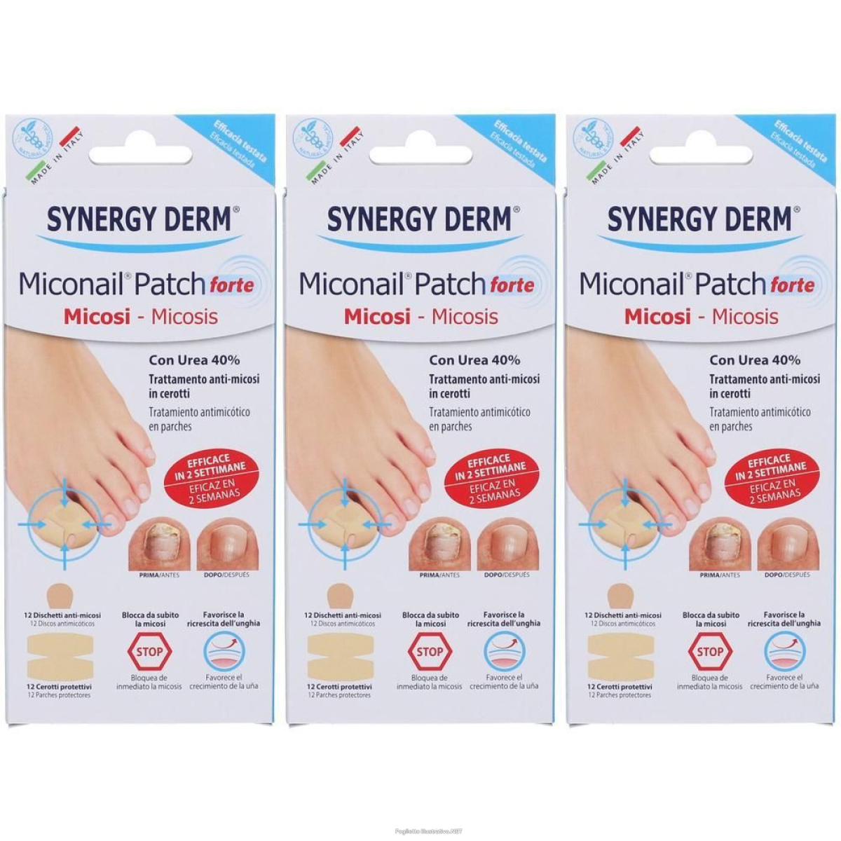 Cerca Offerte di my nails miconail patch forte unghie anti-micosi 3x12 st e acquista online