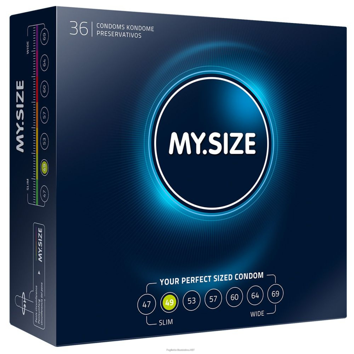 Cerca Offerte di my.size classic preservativi taglia 2 49mm 36 pz e acquista online