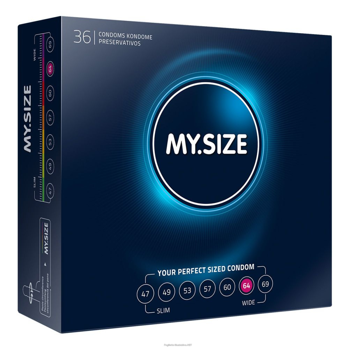 Cerca Offerte di my.size classic preservativi taglia 6 64mm 36 pz e acquista online