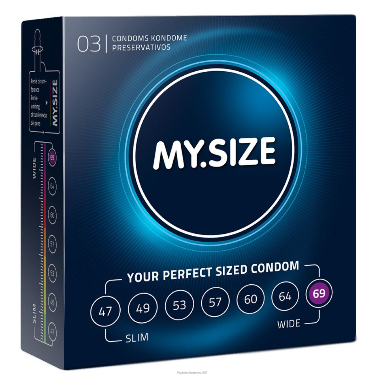 Cerca Offerte di my.size classic preservativi taglia 7 69mm 3 pz e acquista online