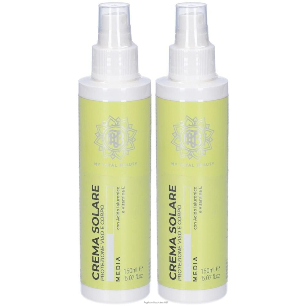Cerca Offerte di my total beauty crema solare protezione media spray 250 ml e acquista online