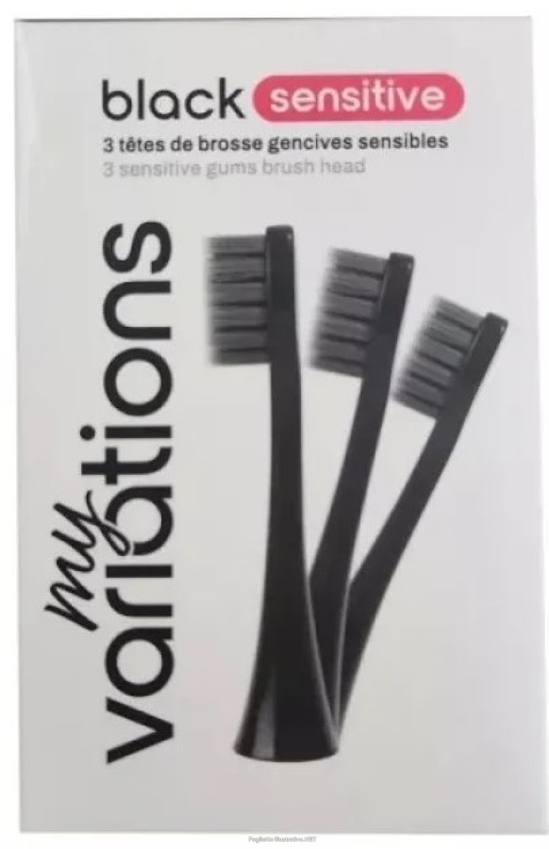 Cerca Offerte di my variations black sensitive testine di ricambio 3 pezzi e acquista online