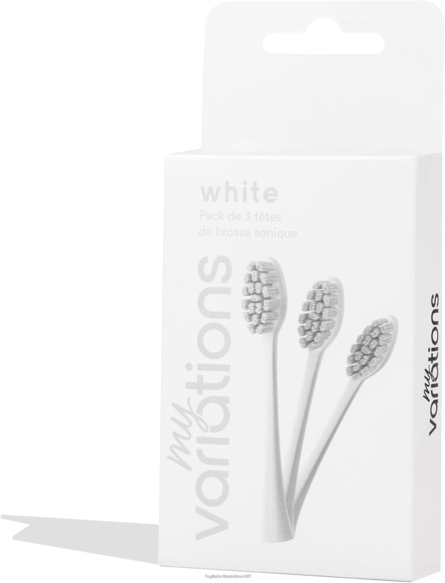Cerca Offerte di my variations testine di ricambio per spazzolino elettrico bianco 3 pezzi e acquista online