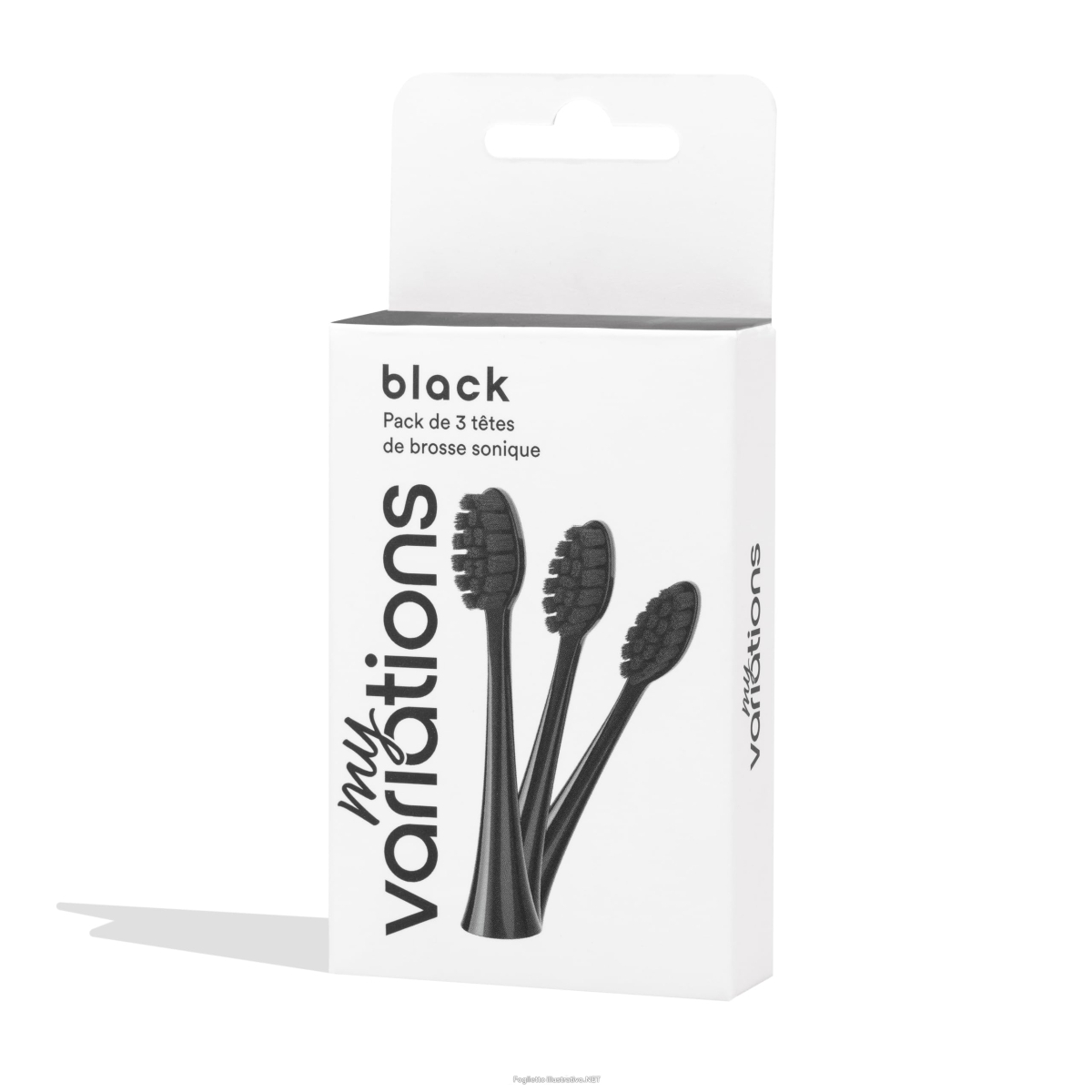Cerca Offerte di my variations testine di ricambio per spazzolino elettrico nero 3 pezzi e acquista online