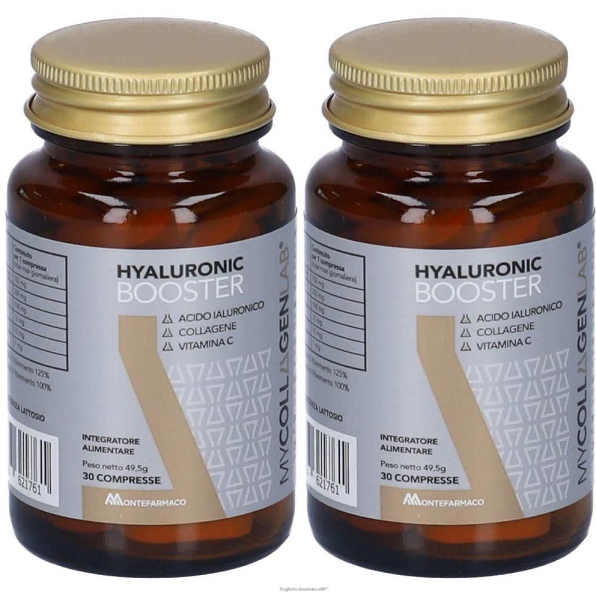 Cerca Offerte di mycollagenlab hyaluronic booster 30 compresse 2x49,5 g e acquista online