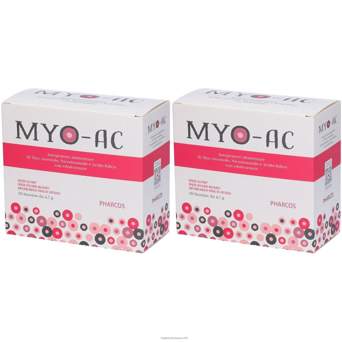 Cerca Offerte di myo-ac pharcos set da 2 2x20x4,7 g bustina e acquista online