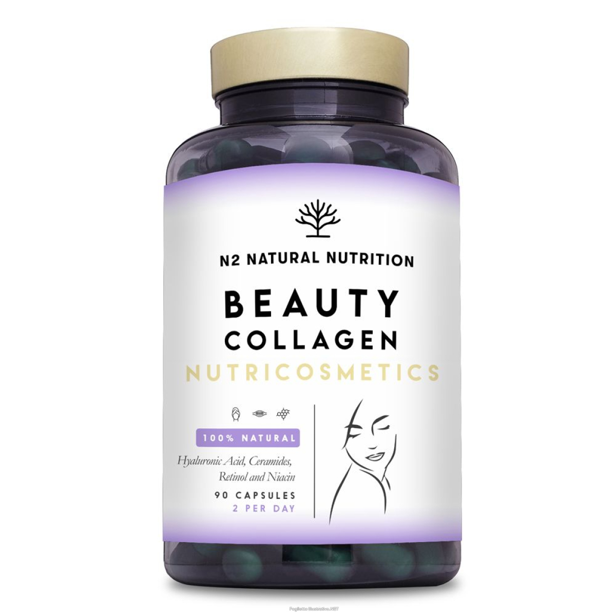 Cerca Offerte di n2 natural nutrition beauty collagen capsule 64,35 g e acquista online