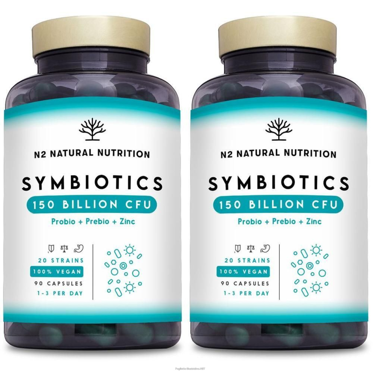 Cerca Offerte di n2 natural nutrition symbiotics 150 billion capsule 2x44,45 g e acquista online
