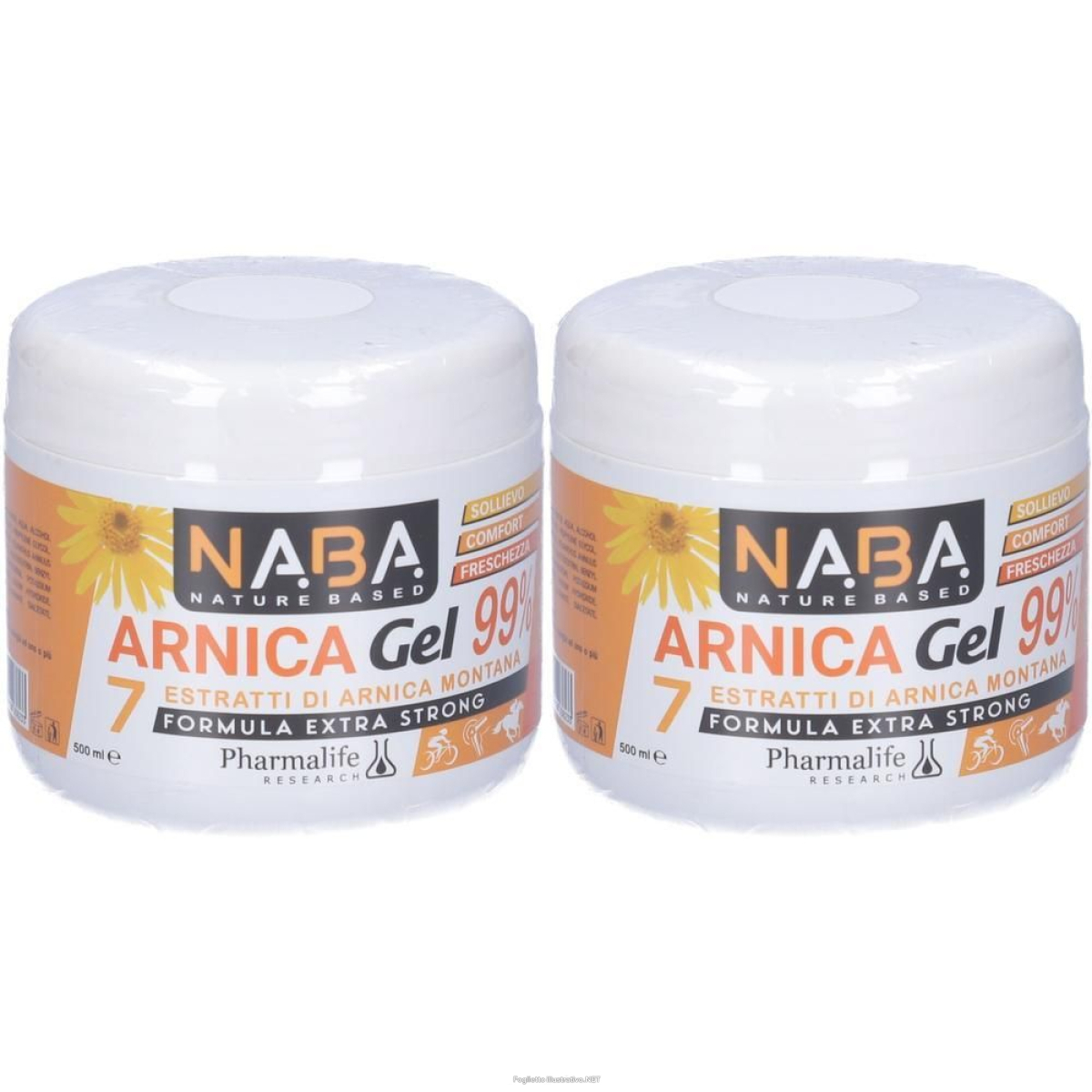 Cerca Offerte di na ba arnica gel 99 500 ml 2x500 ml e acquista online