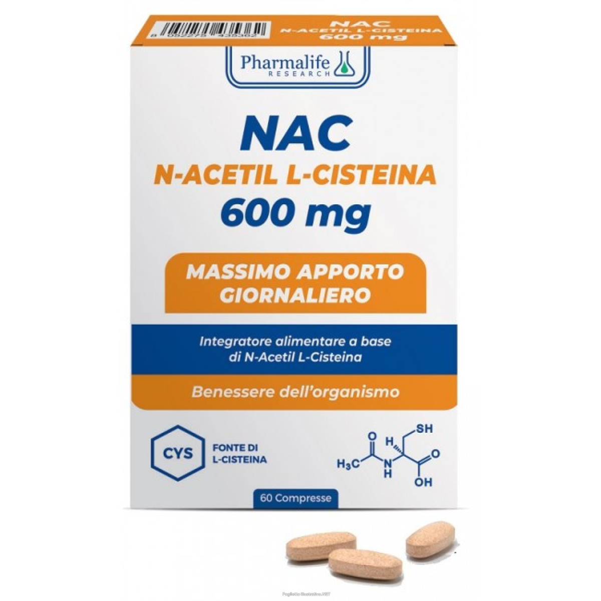 Cerca Offerte di nac 600 mg pharmalife integratore in compresse 60 compresse e acquista online