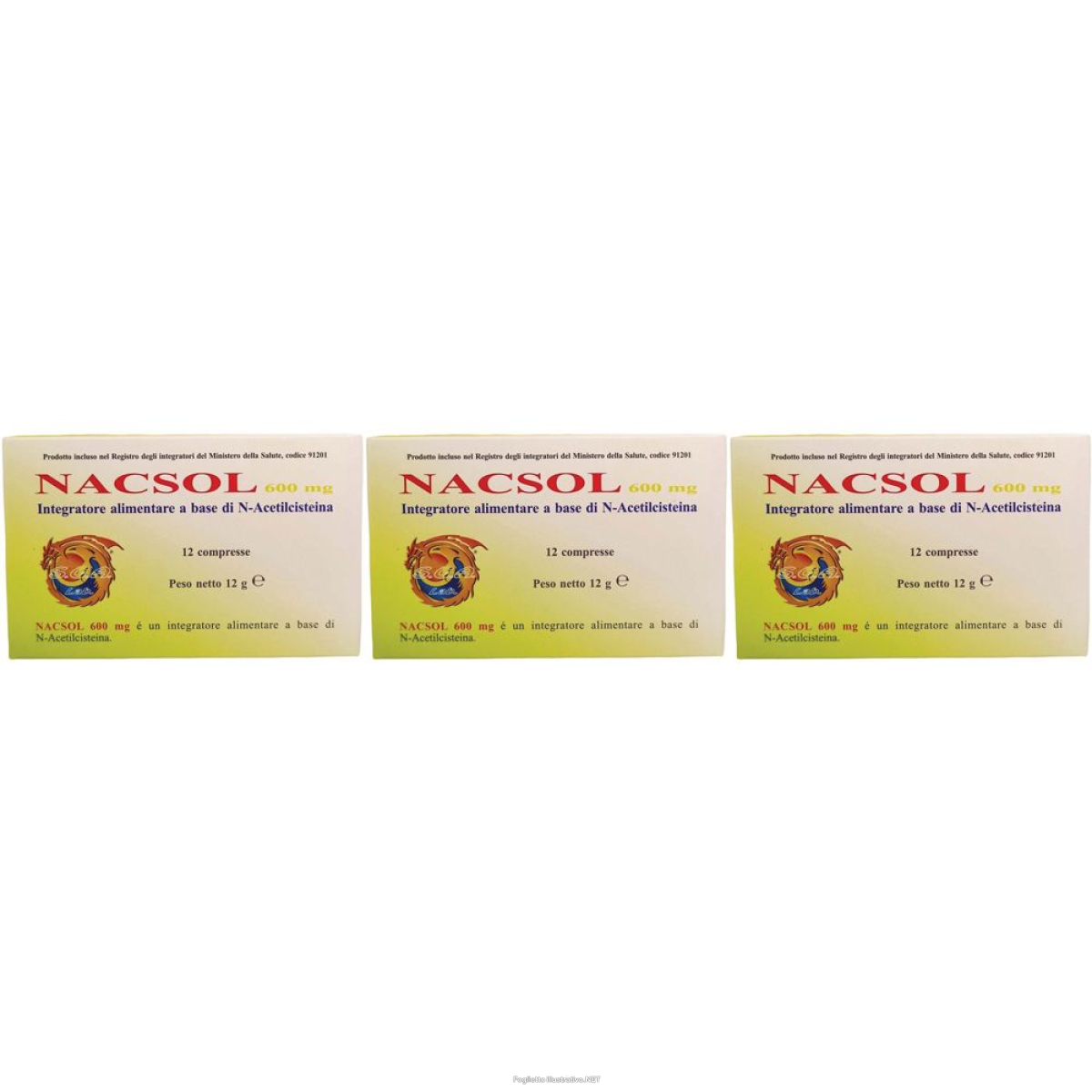 Cerca Offerte di nacsol set da 3 3x12 g compresse e acquista online