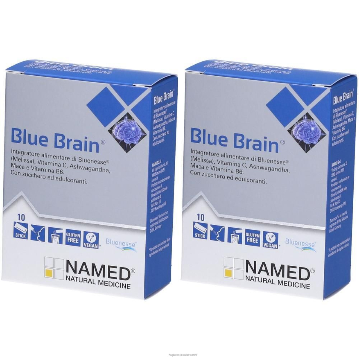 Cerca Offerte di named® blue brain® stick orali 2x10x2 g polvere per soluzione orale e acquista online
