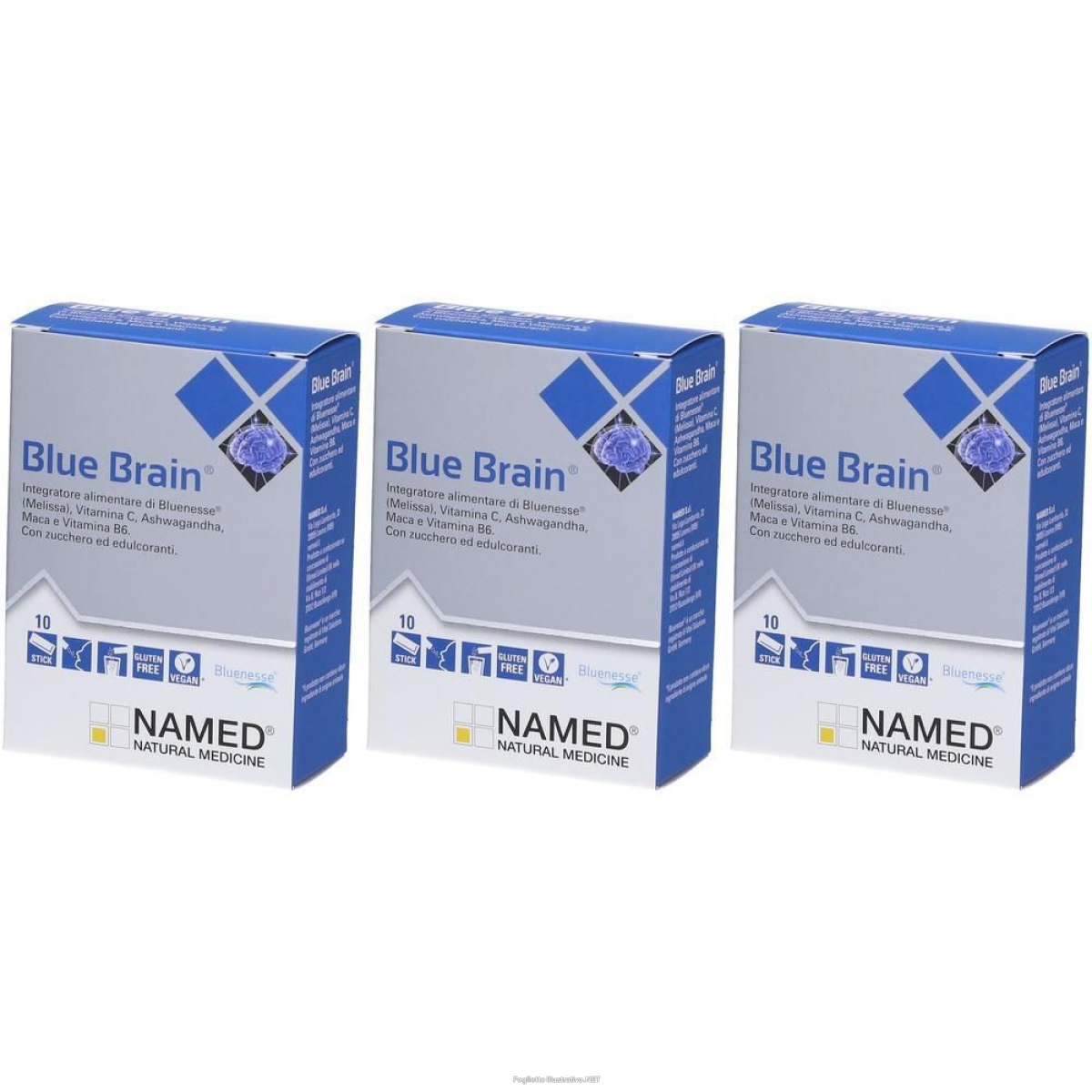 Cerca Offerte di named® blue brain® stick orali 3x10x2 g polvere per soluzione orale e acquista online