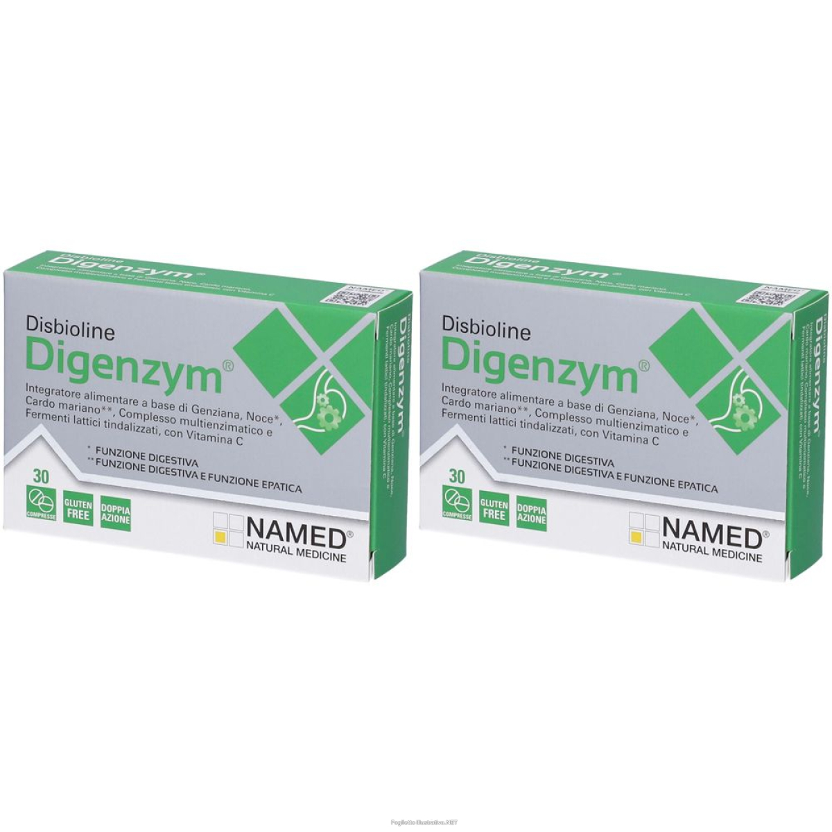 Cerca Offerte di named disbioline digenzym compresse set da 2 2x15,6 g e acquista online