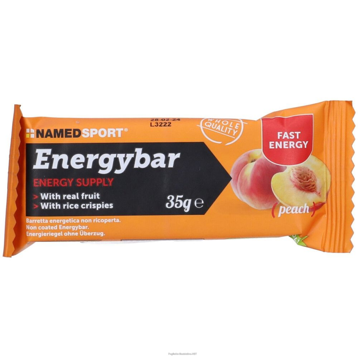 Cerca Offerte di named sport® energybar peach set da 7 7x35 g e acquista online