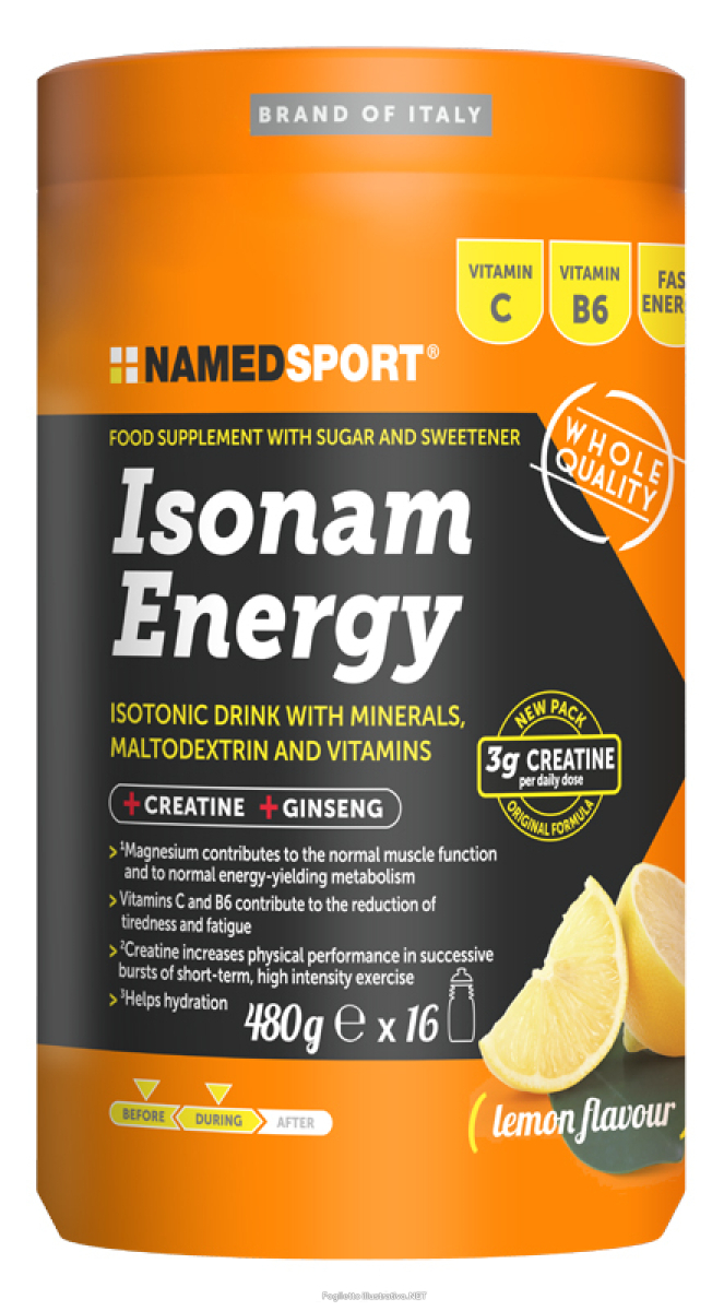 Cerca Offerte di named sport  - isonam energy integratore stanchezza e affaticamento muscolare confezione 480 gr e acquista online