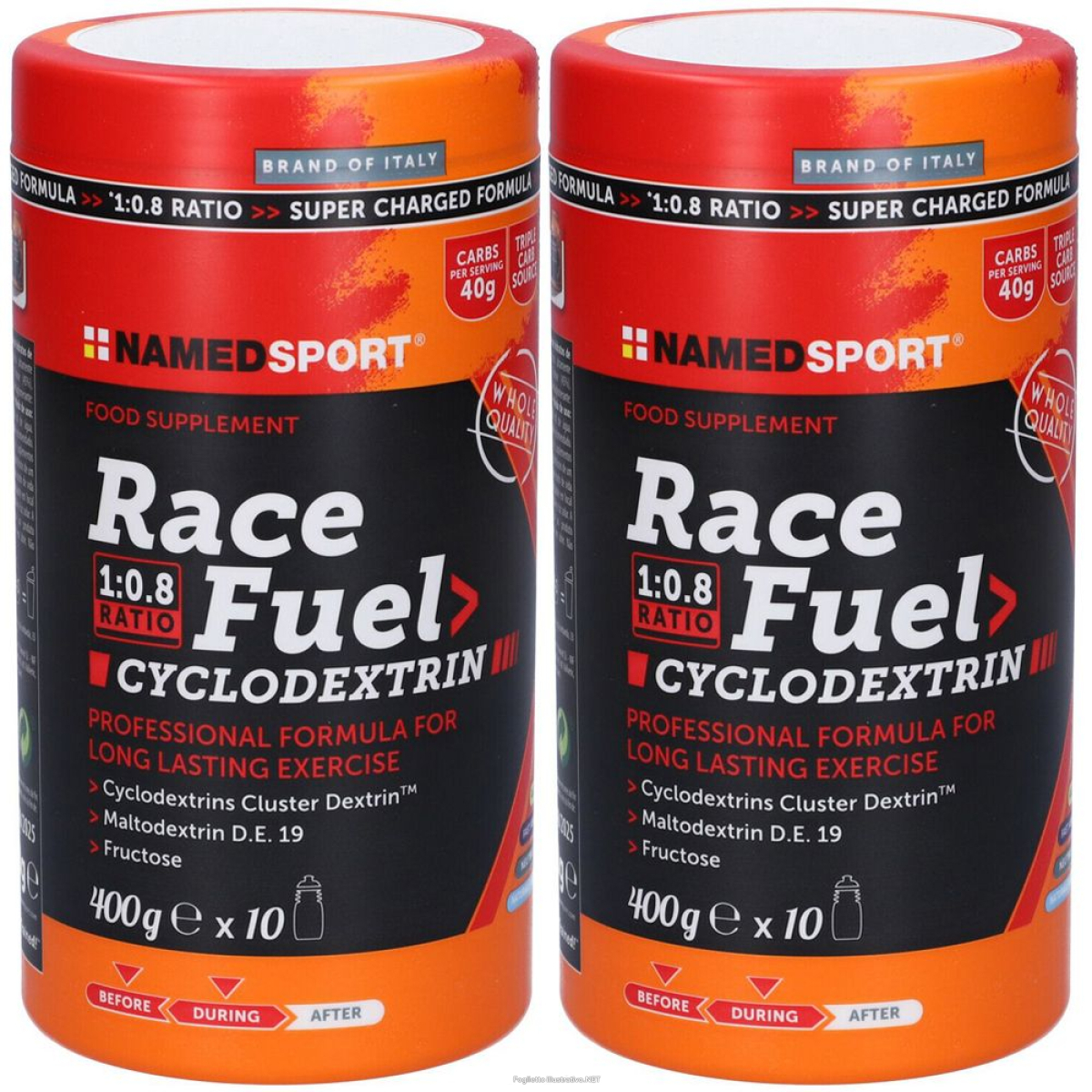Cerca Offerte di named sport® race fuel cyclodextrin set da 2 2x400 g polvere per soluz e acquista online