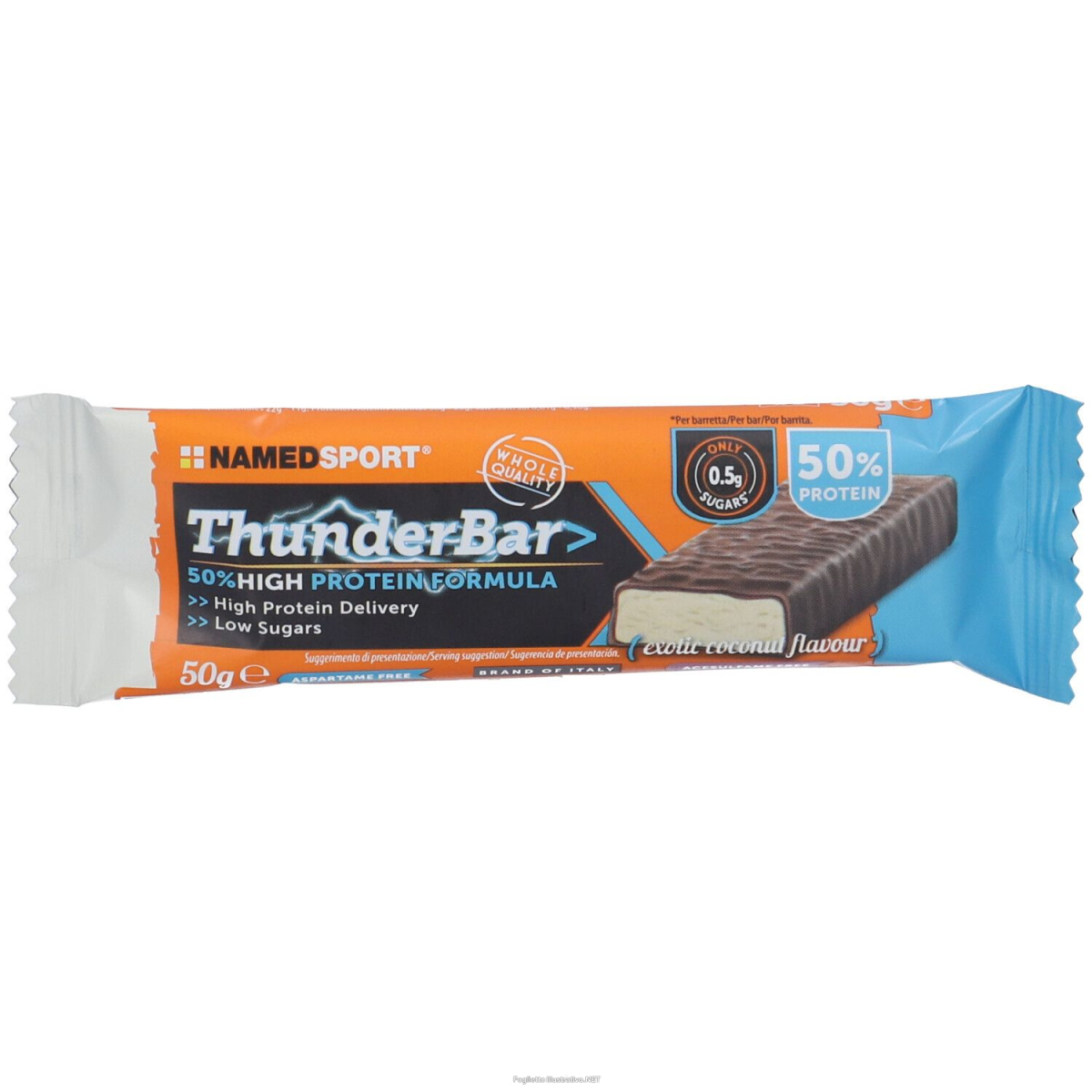 Cerca Offerte di named sport thunderbar barretta gusto exotic coconut 50 g snack e acquista online