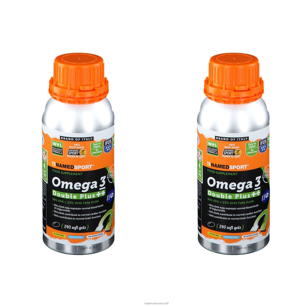 Cerca Offerte di namedsport® omega 3 double plus ++ 2x240 pz capsule e acquista online