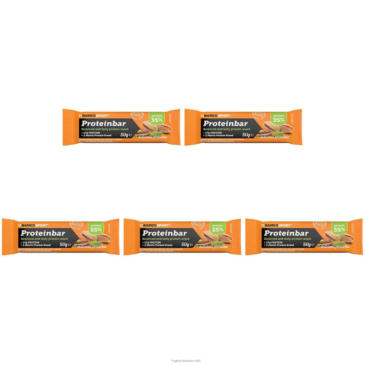 Cerca Offerte di namedsport® proteinbar delicious pistacchio set da 5 5x1 st e acquista online
