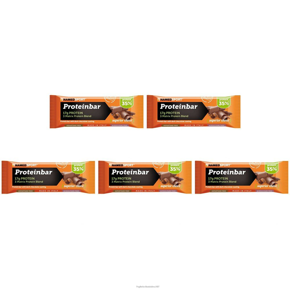 Cerca Offerte di namedsport® proteinbar superior choco set da 5 5x50 g e acquista online
