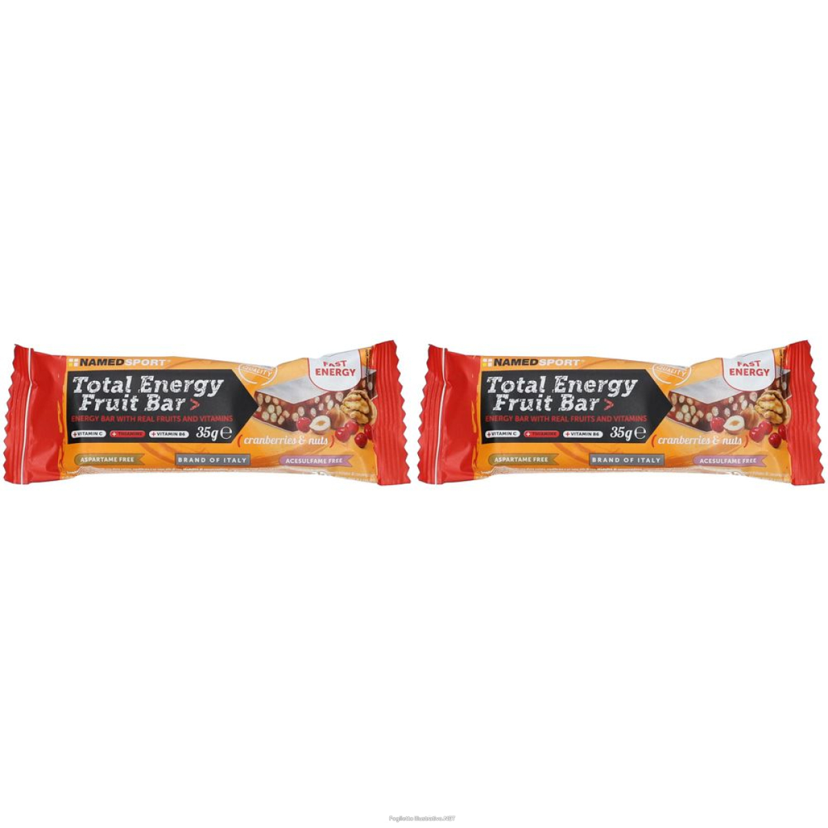 Cerca Offerte di namedsport total energy fruit bar cranberry & nuts set da 2 2x35 g e acquista online