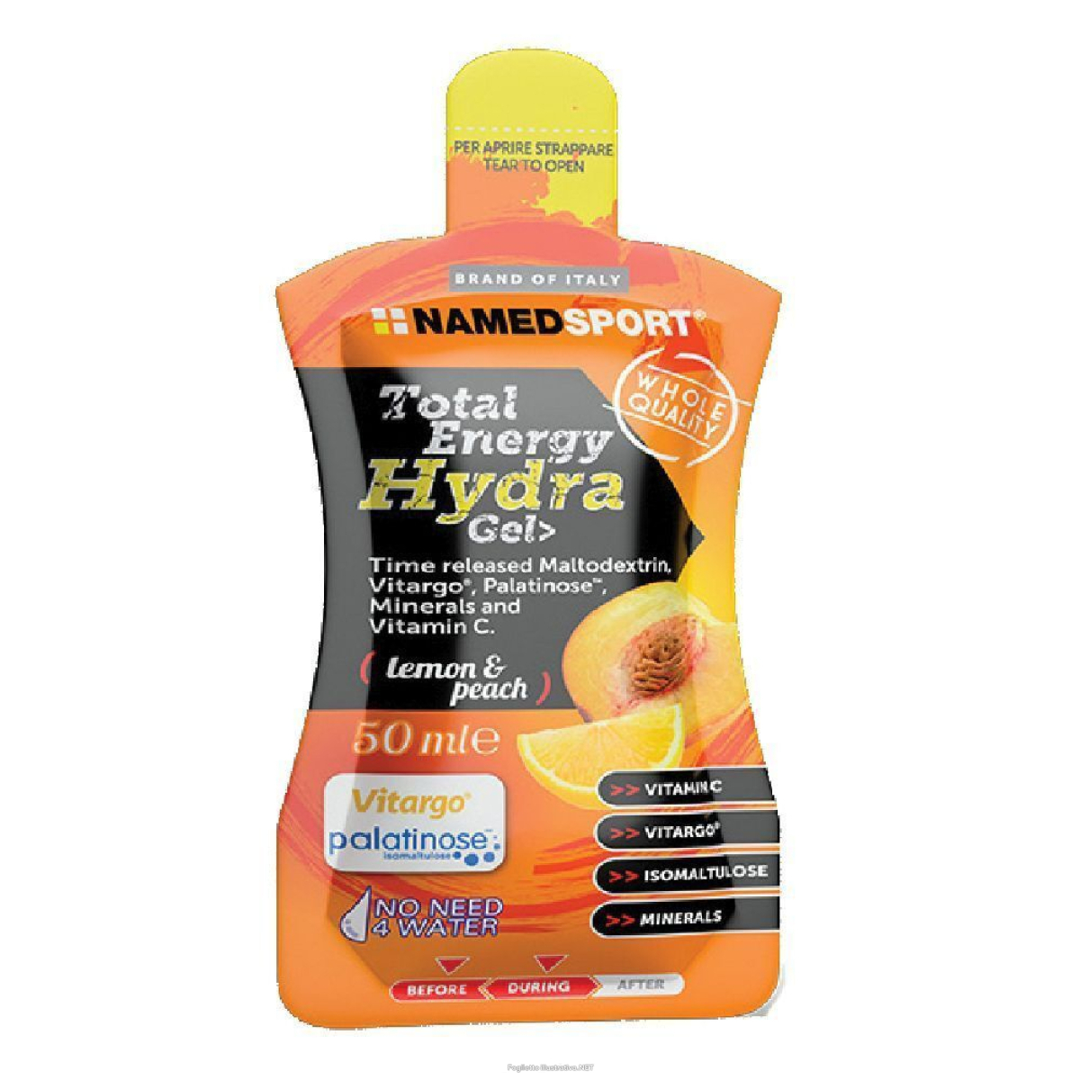 Cerca Offerte di namedsport® total energy hydra gel lemon and peach set da 7 7x50 ml ge e acquista online