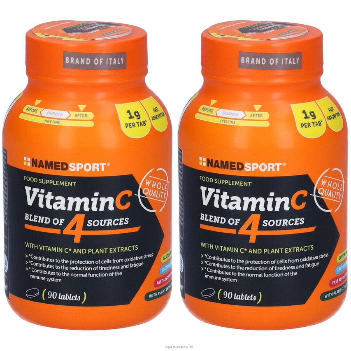 Cerca Offerte di namedsport® vitamin c blend of 4 sources set da 2 2x112,5 g compresse e acquista online